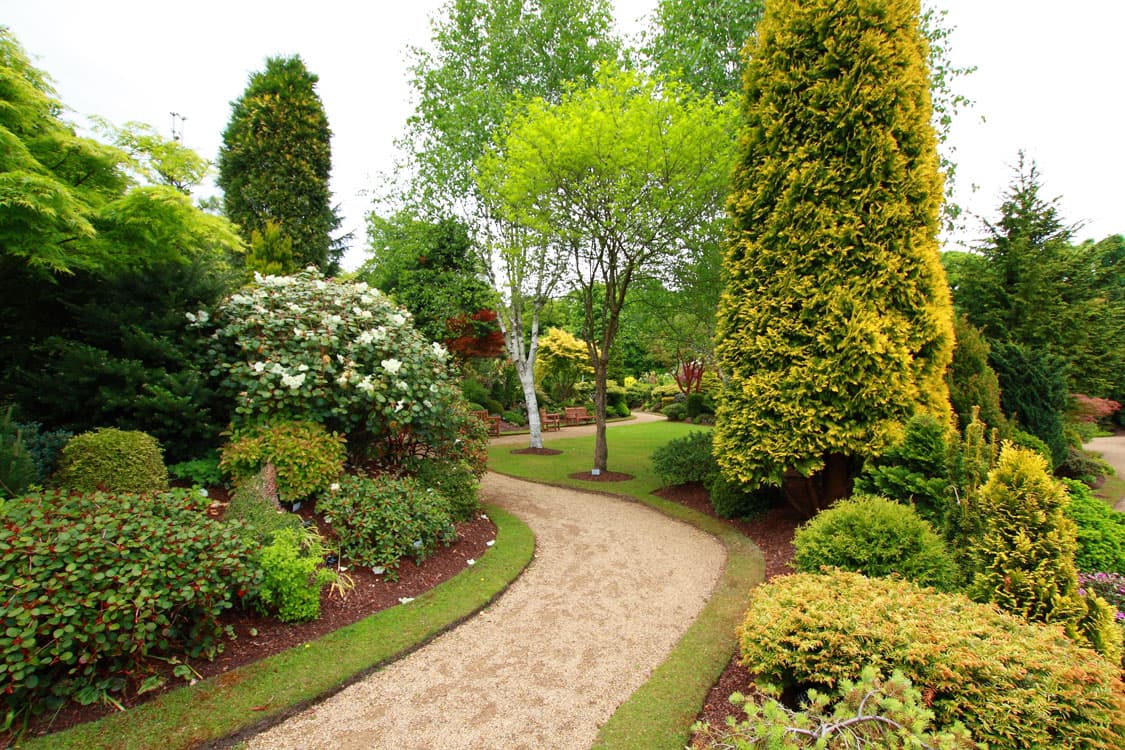 Commercial Garden Design by A Cut Above Lawn Care Inc