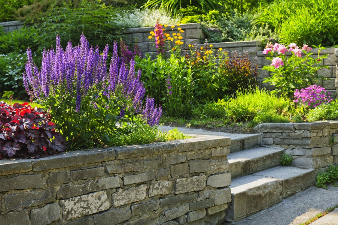 Retaining Walls by A Cut Above Lawn Care Inc